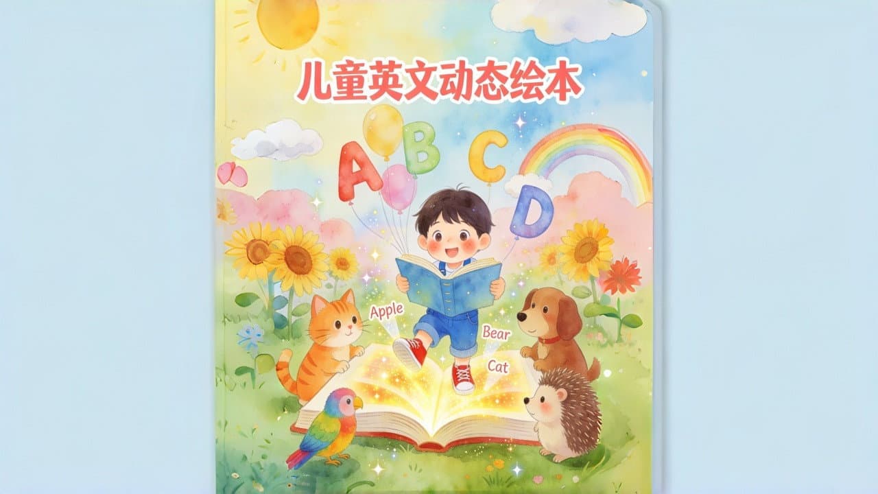 儿童英文动态绘本