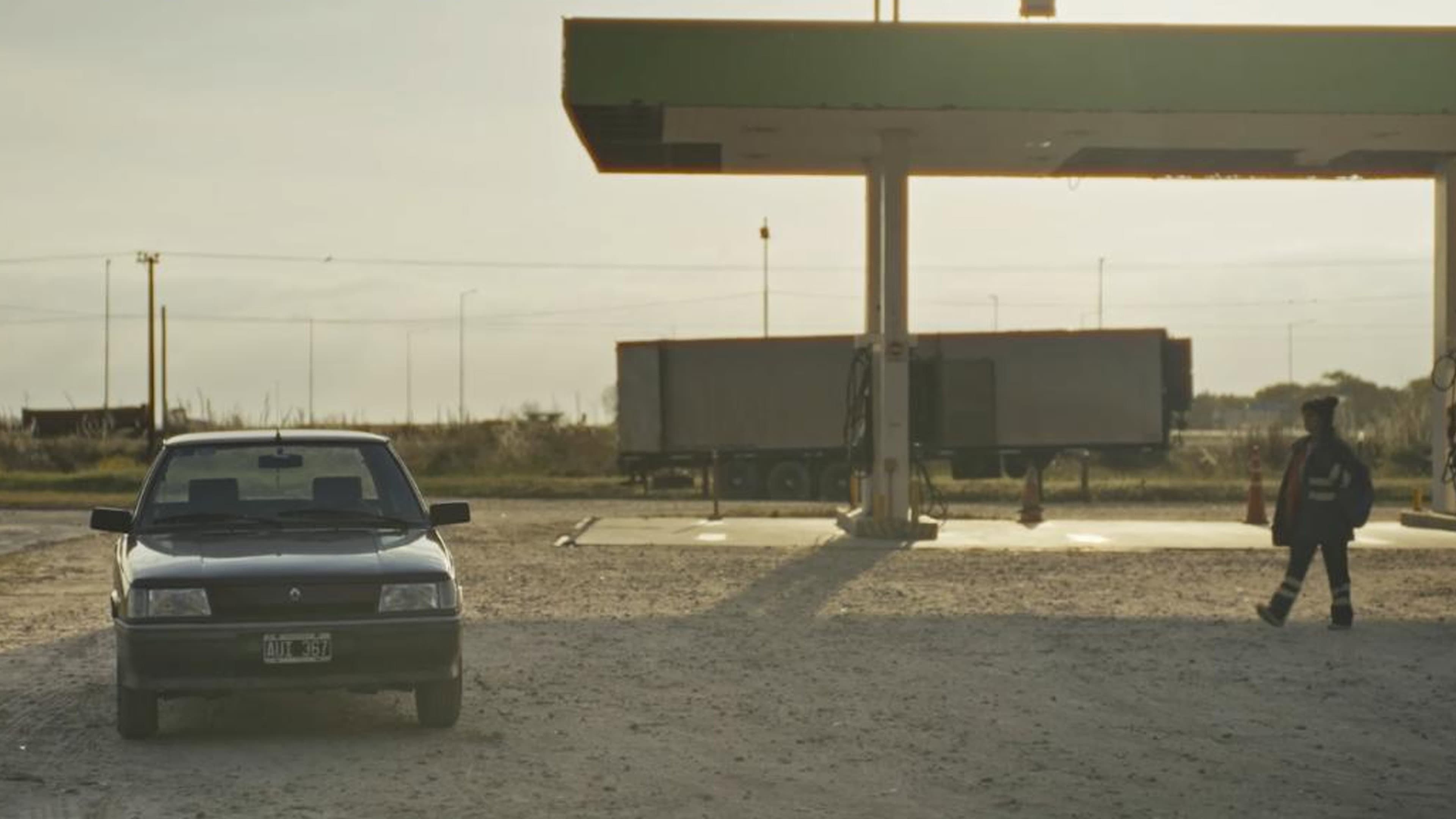 A Girl in the Gas Station
